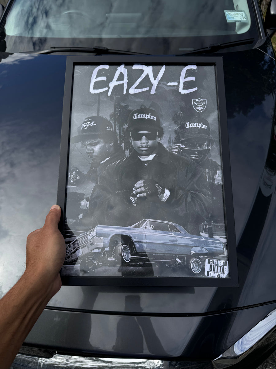 Eazy E - A3 Framed Art Poster – Poster Prints NZ