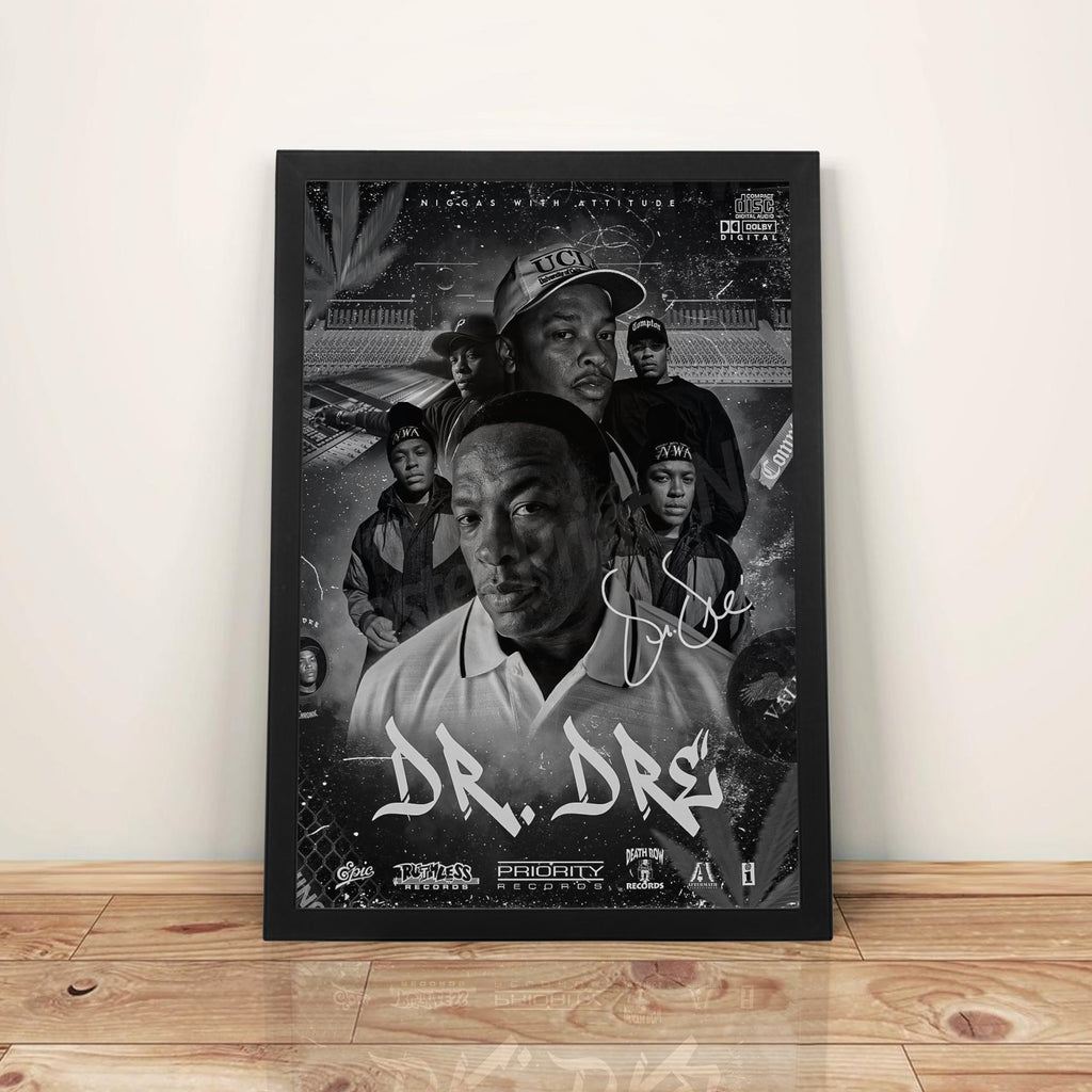 Dr Dre - A3 Framed Art Poster