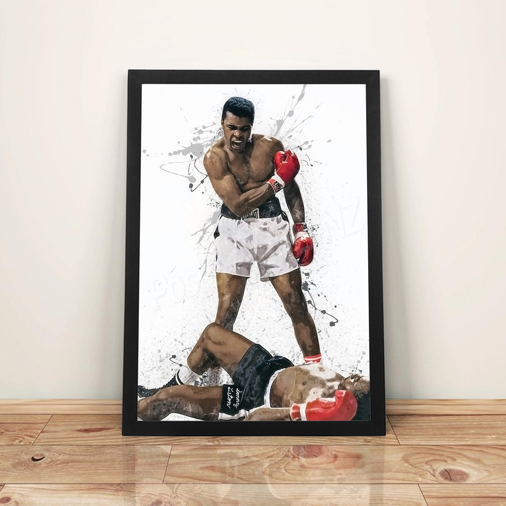 Muhammad Ali - A3 Framed Art Poster