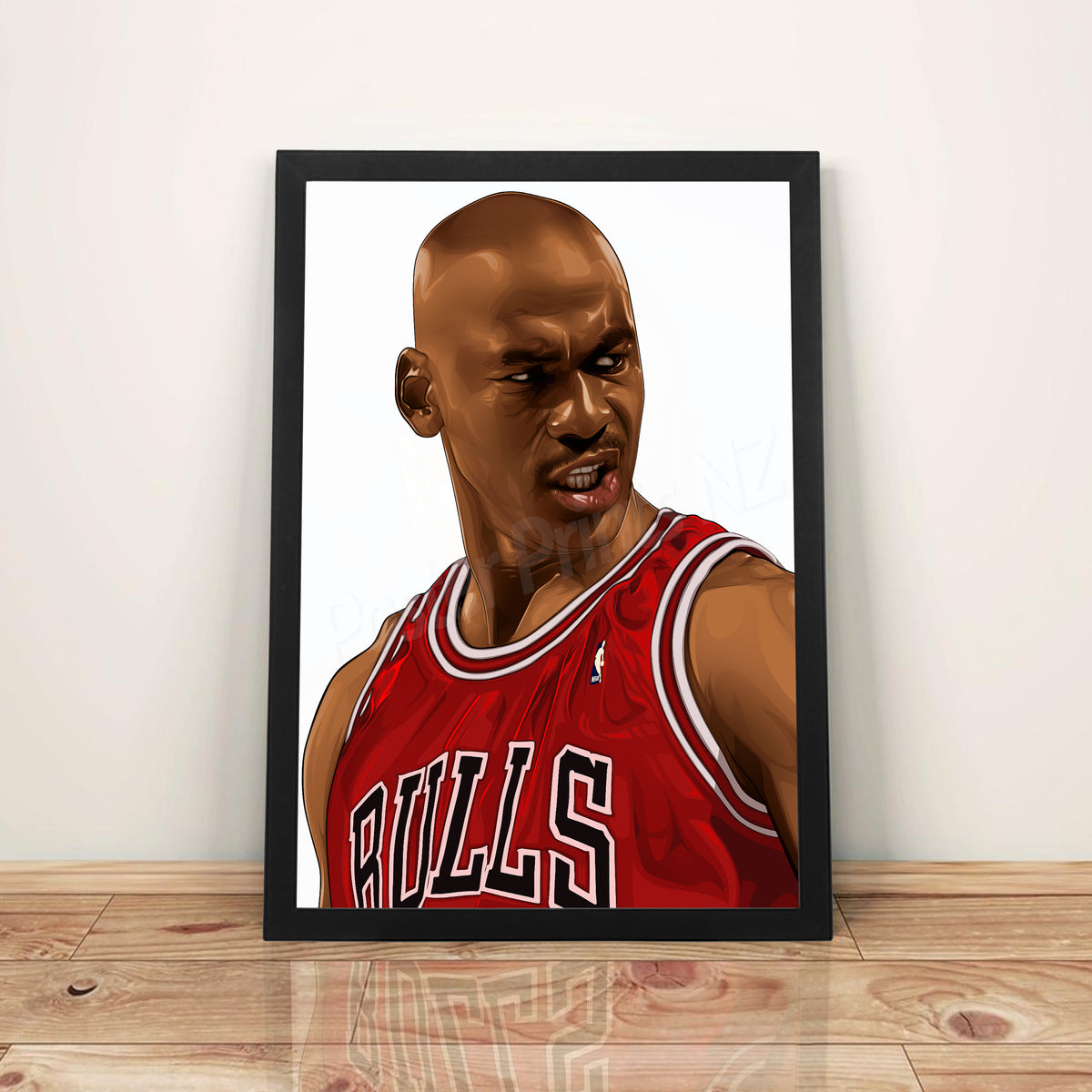 M. Jordan - A3 Framed Digital Art Poster – Poster Prints Nz