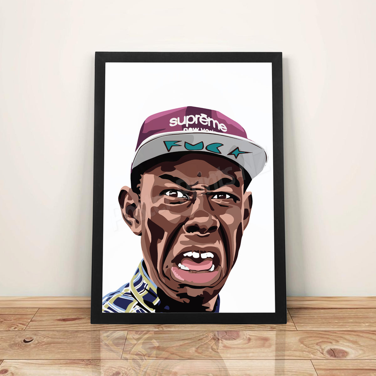 Tyler The Creator - A3 Framed Art Poster – Poster Prints NZ