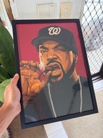 Ice Cube - A3 Framed Art Poster - Poster Prints NZ