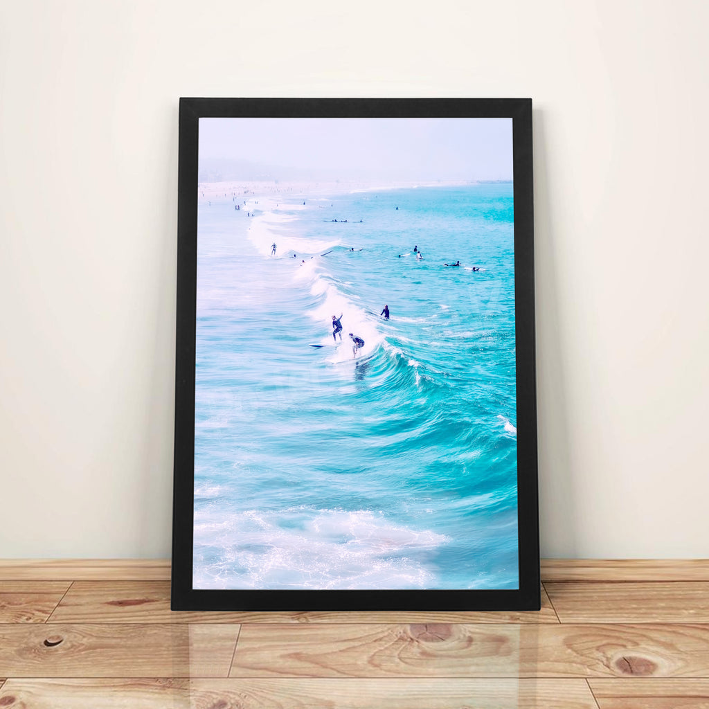 Surfers Paradise - A3 Framed Digital Art Poster