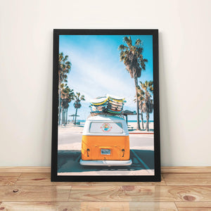 On My Way - A3 Framed Digital Art Poster