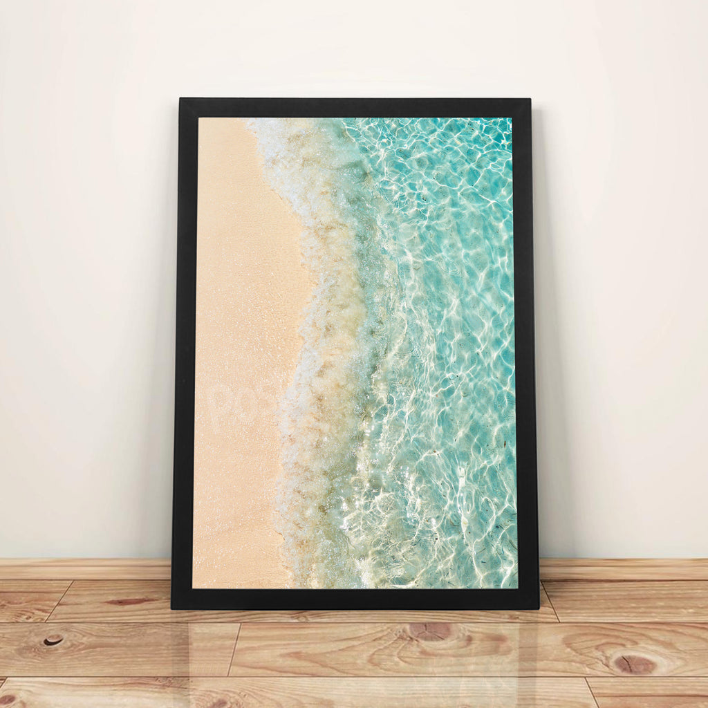 Clear Waters - A3 Framed Digital Art Poster