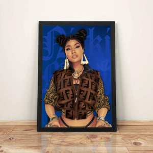 Nicki Minaj - A3 Framed Art Poster