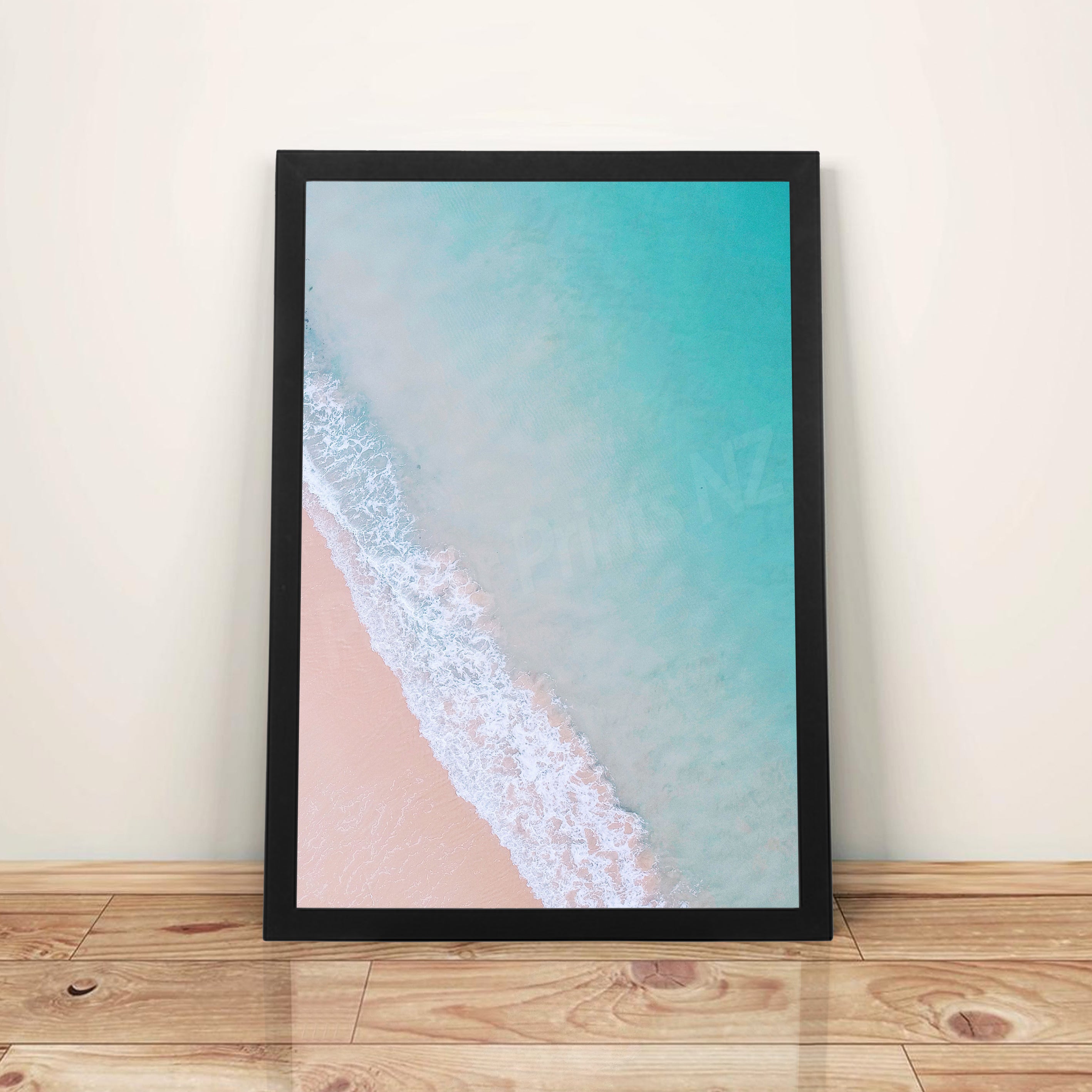 Incoming Tide - A3 Framed Digital Art Poster