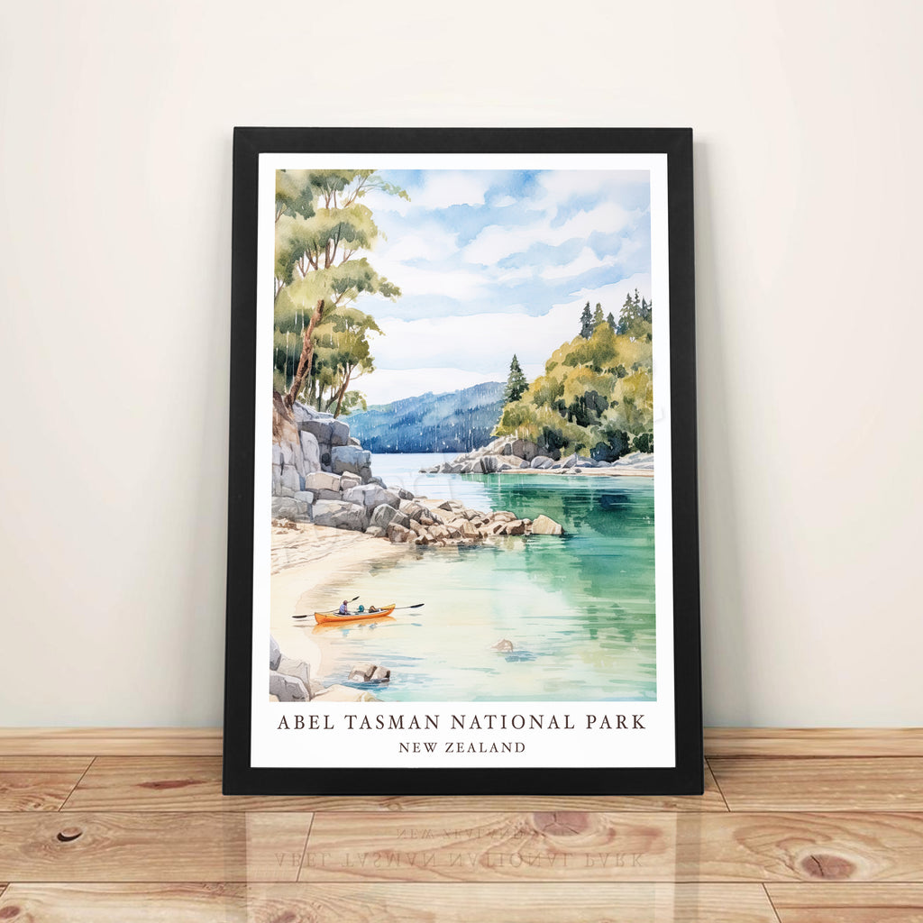 Abel Tasman National Park, New Zealand - A3 Framed Art Poster