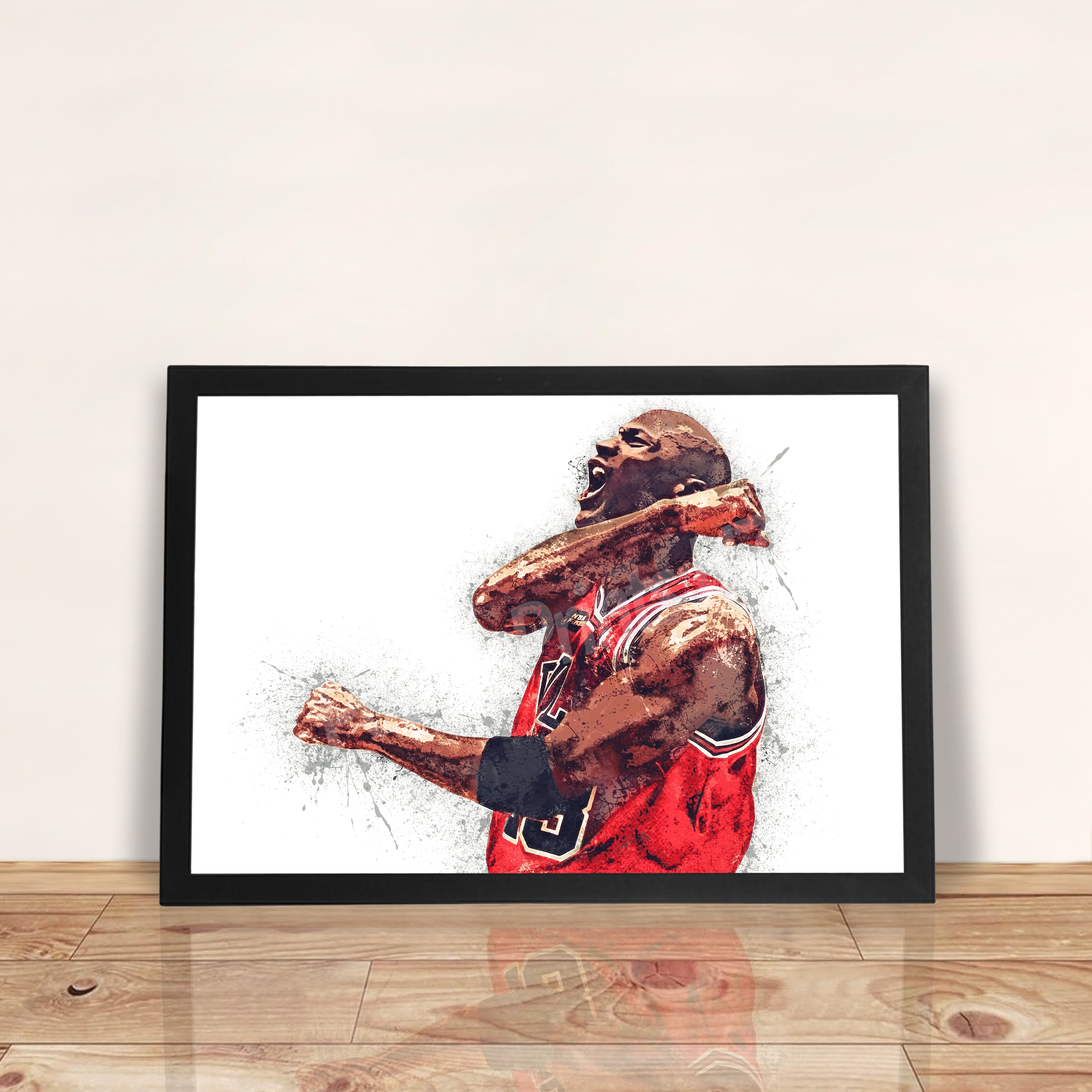 M. Jordan - A3 Framed Digital Art Poster