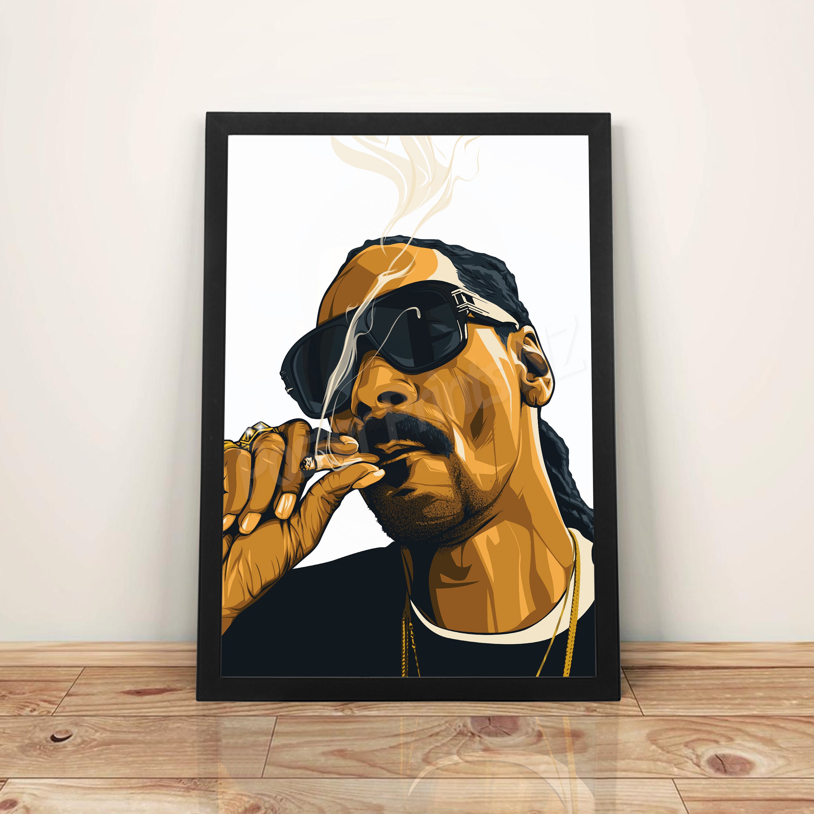 Snoop Dogg - A3 Framed Art Poster