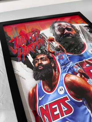 J. Harden - A3 Framed Art Poster