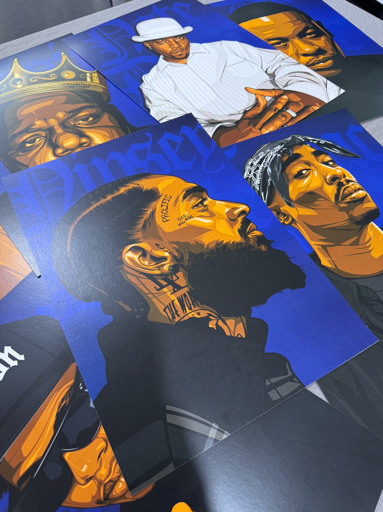 Blue Edition 'Unframed' A3 Posters (Choose ANY of our designs)