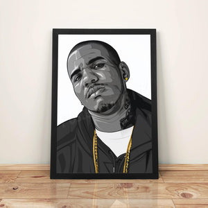 The Game 'Gold Edition' - A3 Framed Digital Art Poster