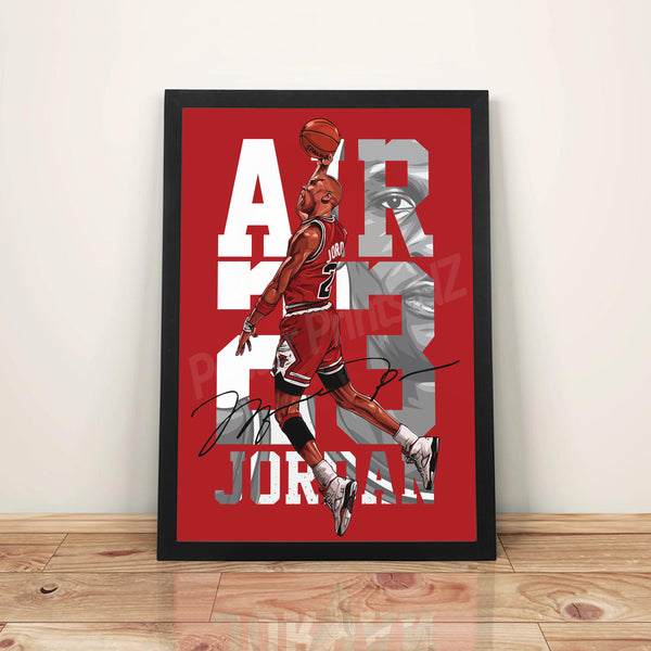 Air J. - A3 Framed Art Poster – Poster Prints NZ