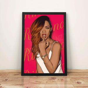 Rihanna - A3 Framed Art Poster - Poster Prints NZ