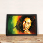 Bob Marley - A3 Framed Art Poster - Poster Prints NZ