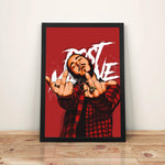 Post Malone - A3 Framed Art Poster - Poster Prints NZ