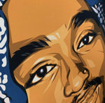 Tupac Framed Art Canvas - Poster Prints NZ