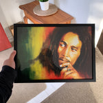 Bob Marley - A3 Framed Art Poster - Poster Prints NZ