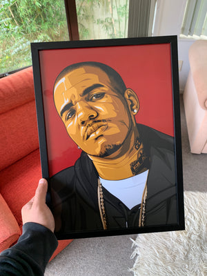 The Game - A3 Framed Art Poster - Poster Prints NZ
