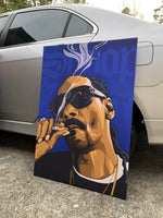 Snoop Dogg Framed Art Canvas - Poster Prints NZ